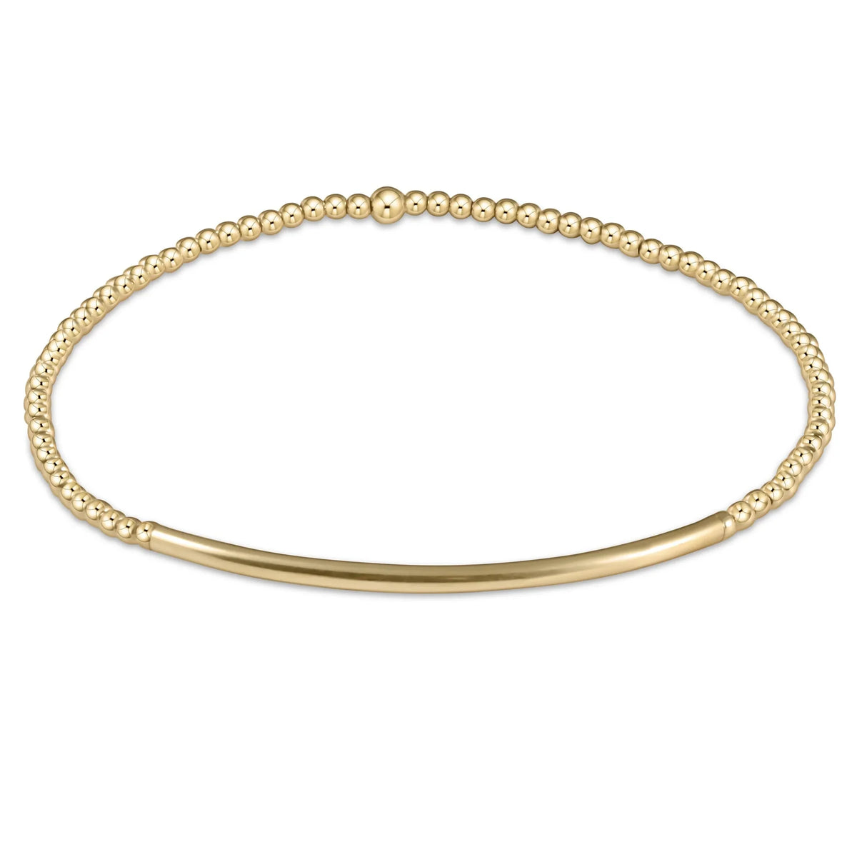 Bliss Bar Gold 2mm Bracelet main image 1