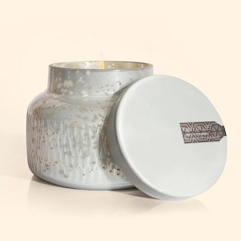 [Capri Blue] Chestnut Embers Autumn Glow Signature Jar, 19oz