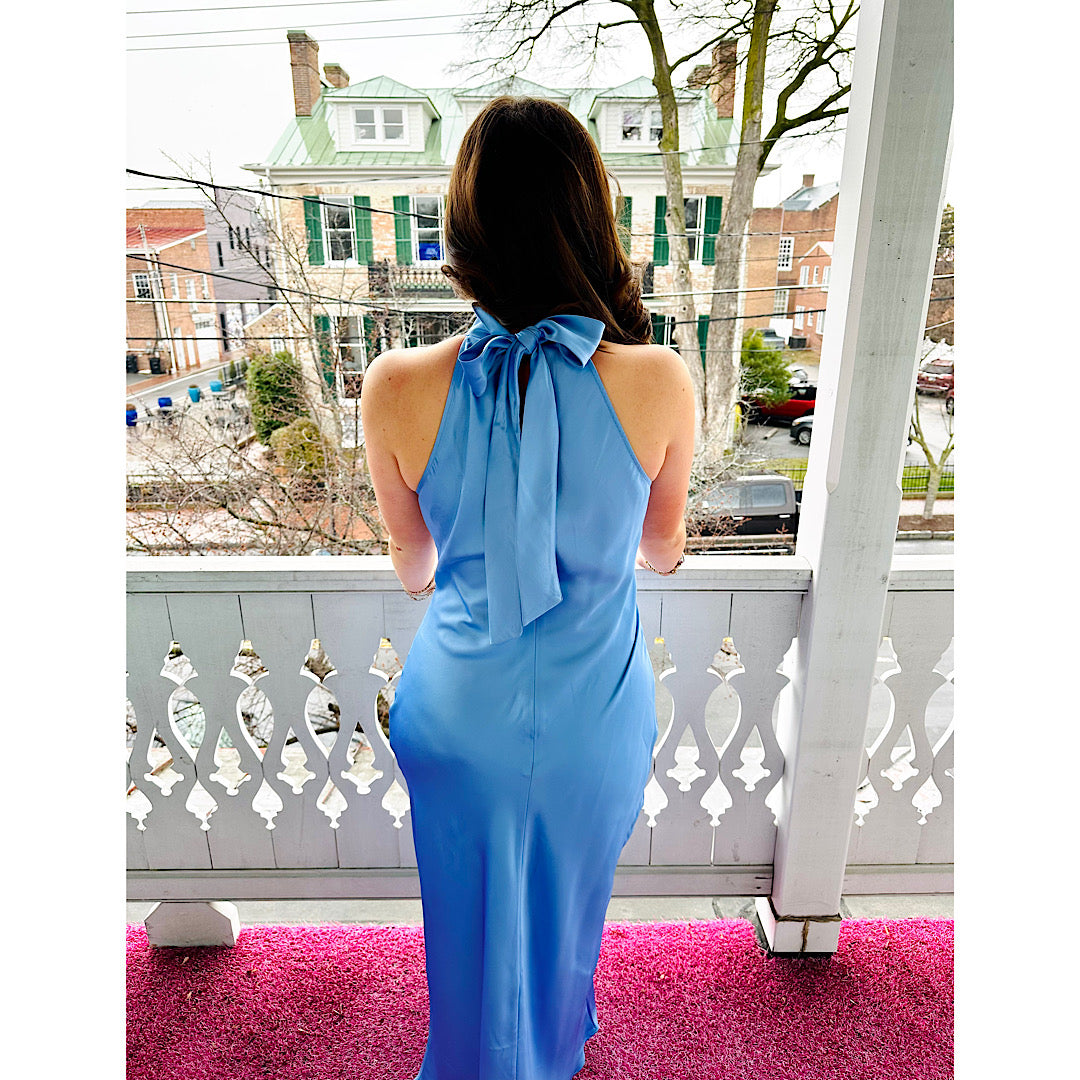 Lara Dress Aurora Blue  Scarpa Alta