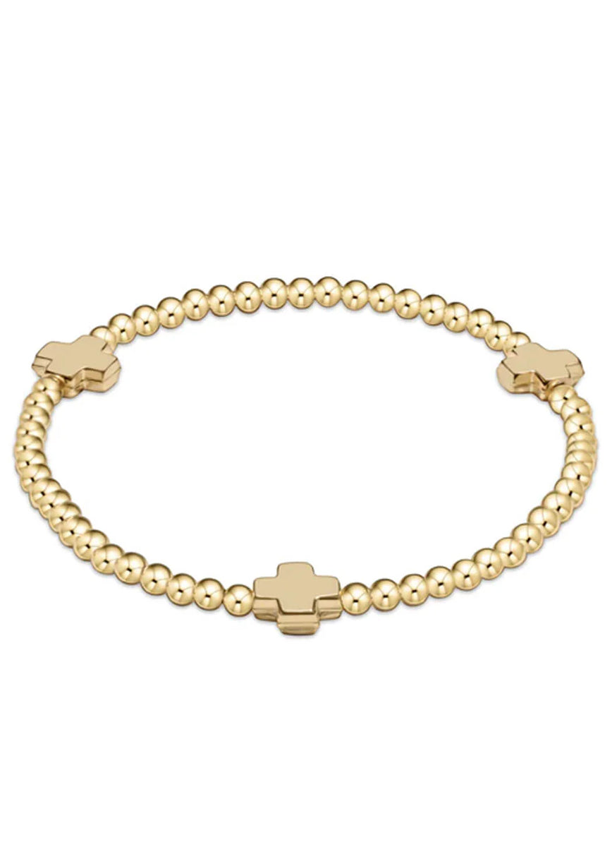 Extends Signature Cross Gold 3mm Gold – Scarpa Alta