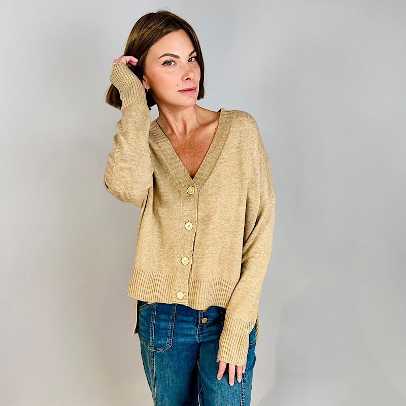 Gwyneth Cardigan Camel – Scarpa Alta