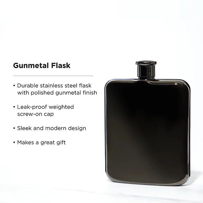 Gunmetal Flask - Thumbnail 2