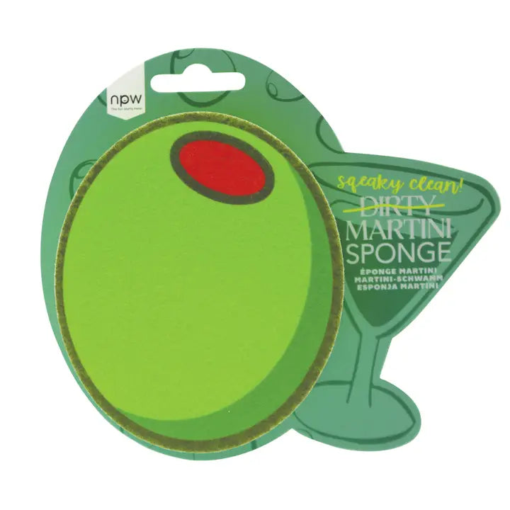 Dirty Martini Olive Sponge