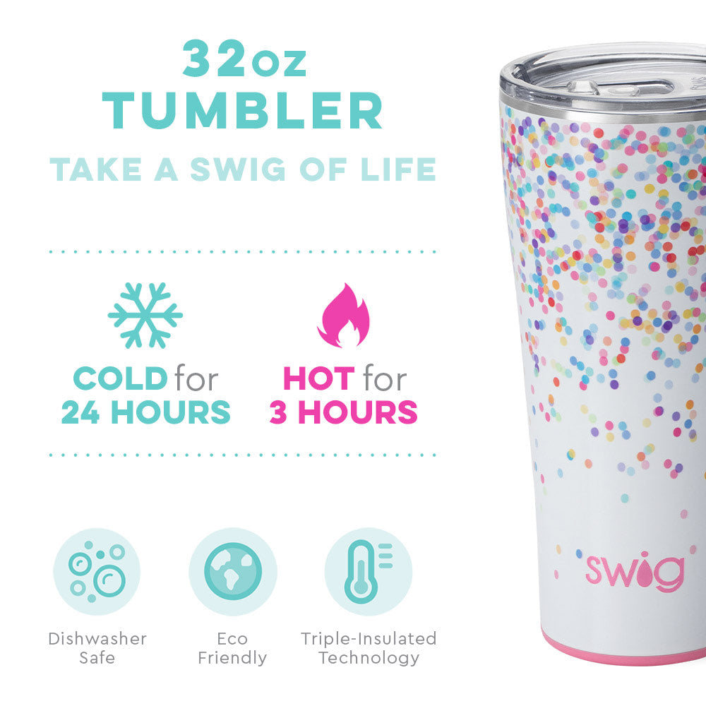 Confetti Tumbler 32oz - Thumbnail 2