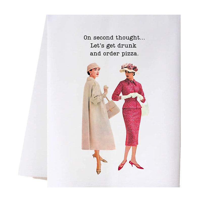 On Second Thought Tea Towel