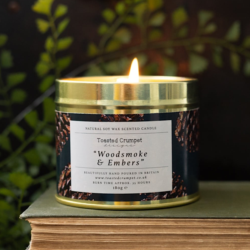 Woodsmoke & Embers Candle Tin - Thumbnail 2